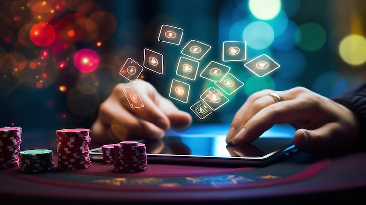 Ruang olahraga dan kasino virtual tertata
