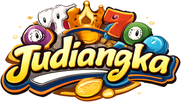 Logo judiangka berwarna biru es